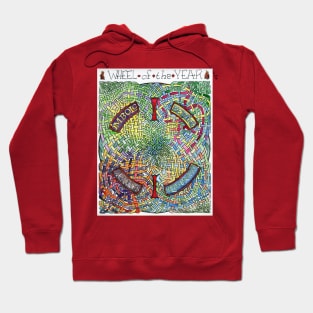 Wheel of the Year - Fire Festivals Hoodie